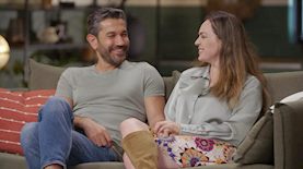 אסף ומינדי בחתונמי, צילום: מסך קשת 12